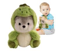 Genérico Husky de Peluche,Suave y Lindo Juguete de Peluche transformado