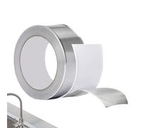 Genérico Hvac Foil Tape - Aluminum Foil Duct Tape | Waterproof Silver For Ductwork | Multifunctional Home Decoration For Air Conditioning, Sealing, Insulation, Repair Of Air Ducts And Metal