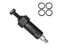 Genérico Hydraulic Grease Fitting Tool, M10 Adapter, Fitting Unclogger | Grease Injector, Lubrication Tool, Fitting Cleaner for Vehicles Excavators Mowers Agricultural Equipment Auto Mechanics