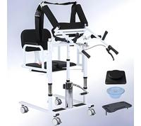 Genérico Hydraulic Patient Lift Chair, Adjustable Height, 180° Opening, 400 LB Capacity, for Home Care, Ideal for Older Adults