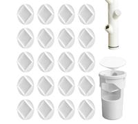 Genérico Hydroponic Tower Pipe Cap - 20 Pieces Kit, Water Tube Guard and Plant Spacer Kit for Hydroponic Tower, Backyard and Indoor Gardening, Greenhouse Cultivation, Indoor/Outdoor Plant Care