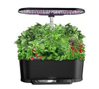 Genérico Hydroponics Indoor Garden,Smart Herb Planter Kit w/LED Grow Light,Automatic Water Circulation System for Kitchen Countertop, Self-Water Vegetable Starter Machine for Home Use