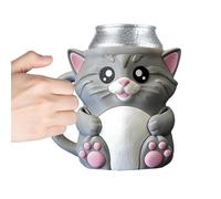 Genérico Ice Cream Pint Holder, Insulated Cow Sleeve, Portable Protective Cover for Desserts, Sturdy Detailing Finish, Kitchen Picnic Camping Feature, Accessories for Soda Beer Ice Cream Summer