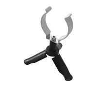 Genérico Ice Fishing Stand - 7.09x5.12 Inches Triangle Fishing Rod Holder | Foldable Triangle Pole Bracket | Adjustable Tripod Poles Brackets Secure Pole Support Bracket for Ice Fish Equipment