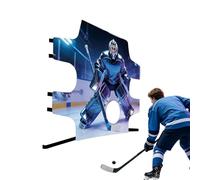 Generico Ice Hockey Goal Targets - Rebounder Mat, Professional Hockey Practice Targets, High- Accuracy Trainer | Heavy Duty Street Sports Gear for Kids Girls Teens Adults