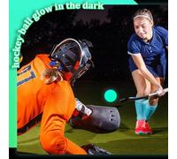 Genérico Ice Hockey Pucks, Glow-in-The-Dark Ice Hockey Pucks - 2 Glow-in-The-Dark Street HockeyBalls, HockeyGifts, Light-up Sports Balls, Supplies