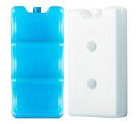 Genérico Ice Packs for Lunch Boxes, Long Lasting Freezer, Reusable Cooling Blocks, Slim Design, Gel Technology, 4 Pack, Blue, Food, Medicine, Breast Milk, Family Picnic, Beach, Camping,