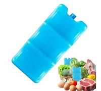 Genérico Ice Packs for Lunch Boxes - Reusable Freezer Packs | Long-Lasting Cooling Blocks | 400ml Capacity, for Food Medicine Refrigeration Breast Milk Preservation Picnic Beach Camping