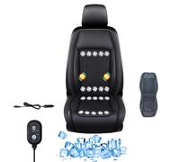 Genérico Icy Seat Car Cooling Cushion with Powerful Fans + Massage,with 12/16/20/24 Fan & 6-Mode Massage,Automatic Start-Stop,Suitable For All Car Seats,Stay Cool,Drive Comfortable