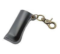 Generico Ignition Key Holder - Funda de piel sintética de 3,07 pulgadas, llavero colgante | Retro Protective Keys Sleeve For Men, Women, Travel, Car, Home, Accessories