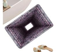 Genérico Illusion Decor - Antideslizante De 80x50 Cm, Diseño De Ilusión Óptica 3D, Acento Divertido para La Decoración del Hogar, Tema De Estilo De Habitación Moderno con Efecto De Profundida