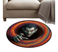 Genérico Illusion Rug - 23.62 Inch 3D Optical Illusion Rug,