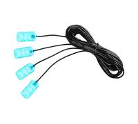 Genérico Iluminación Ambiental para Coche - Lámpara USB Ajustable,Luces LED de Ritmo Musical para Interior del Coche | Para Camión SUV Remolque Automóvil Vehículo