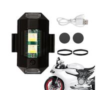 Genérico Iluminación para Motocicleta - Lámpara de Seguridad Recargable | Luces de Neon para Moto - para uso en Camión, Scooter, Tractor, Carretera, Calle, Conducción durante la Noche, Coche y SUV