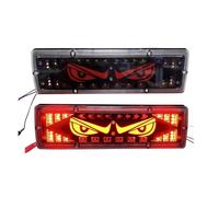 Genérico Iluminación Trasera LED Remolque - 2 luces de marcha atrás | Luces de diseño de ojo, para coches, autocaravanas, furgonetas, camiones, marina, autobús, barcos y