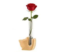 Genérico Imanes de de florero - Decoración del hogar magnética de Madera pequeña de 12x6 cm | Imanes para florero, para, minijuego de Soporte, Armario de Puerta de Pared, Pizarra Blanca, Sala de