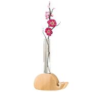 Genérico Imanes de de florero - Decoración del hogar magnética de Madera pequeña de 12x6 cm | Imanes para florero, para, minijuego de Soporte, Armario de Puerta de Pared, Pizarra Blanca, Sala de