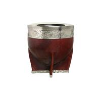Genérico Imperial Mate with Gourd and Alpaca Base (BORDO)