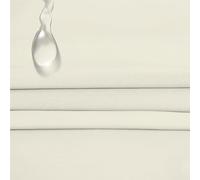 Genérico Impermeabile Funda Cojín para Banco Exterior 130x40 90x40 150x50,Cubierta Repuesto para Asiento de Giardino, Extraíble, Base Antideslizante con Cremallera, Sin Relleno(Beige,80x45x5cm)