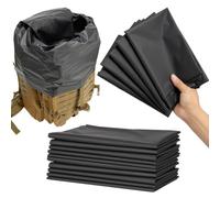 Genérico Impermeable de Mochila 10 Piezas Gran Capacidad Protección De Alta | Forro Impermeable Para Mochilas para Senderismo Supervivencia al Aire Libre Montaña Pesca Bushcraft