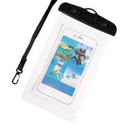 Genérico Impermeable De Teléfono - Soporte Transparente Pantalla Táctil del Móvil - Estanca para Celular En Agua,para Crucero Vacaciones Running Camping Buceo Viajes Playa Natación Kayak