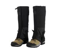 Generico Impermeable Hiking Gaiters | 44 cm Upper 40 cm Tube Snow Boot Covers | Lightweight Polyester Zip Design | Men Women Trekking Mountaineering Skiing Snowproof Leg Protection