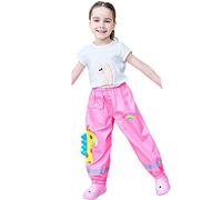 Genérico Impermeable Niño - Pantalones Impermeables para Niños Y Niñas Resistentes Al Barro Y La Suciedad