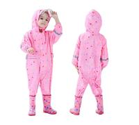 Genérico Impermeable NiñOs Lluvia,Lluvia para NiñOs con DiseñO De Dibujos Animados Lindo Y Reflectante para Que Los NiñOs PequeñOs Y Los NiñOs Jueguen Al Aire Libre