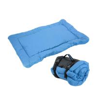 Genérico impermeable Roll Up Mat, Camping Travel Dogs Beds, Washable Padded Surfaces, Cushioned Comfort, Outdoor Dog Bed for Small Medium Large Breeds, Indoor Outdoor Hiking Or Holiday Trips