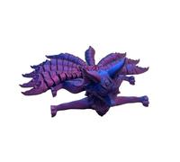 Genérico Impreso En 3D Flexible, Juguete De Zsorro para Impresora 3D - Figuras Acción Multiarticulares del De Nueve Colas - Juguete Coleccionable Decorativo para Aliviar El Estrés, Jugueste SOR