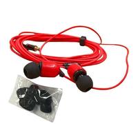 Genérico In-Ear-Kopfhörer Mit Langem Kabel - 3-Meter-Ohrhörer, Ohrhörer Mit Langem Kabel | Geräuschunterdrückung Mikrofon Bass Blockierende Kopfhörer Für Ferngebrauch Computer PC Laptop TV Headset