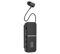 Generico Inalámbrico - Con Clip De Solapa, Deportivos Con Pantalla Digital, Auriculares De Entrenamiento Con Cancelación De Ruido, Ajuste Cómodo Y Ligero, Batería De Larga Duración