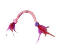Genérico Increases Cat'S Playfulness: Our Feather Cat Toys Feature Vibrant Colors and An Inventive Design That Naturally Attracts Your Feline's Attention and Boosts Their Instincts