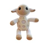 Genérico Indestructible Dog Chew Toy, Interactive Bunny Lamb Plush, 11.81x10.24 Inches Portable Sound Chewing Doll, Cute Puppy Toy for Pets, Fetch and Tug Dog Toys
