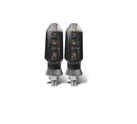 Genérico Indicador de señal Luces De Posición Para Motocicleta Para Para FAZER 250 YBR DT MT MT125 XMAX 125 300 NMAX 160 155 Freno Luz cambio carril(Ámbar,2 piezas)