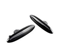 Genérico Indicador Intermitente 2 Uds Para Toyota Para Highlander 2007 2008 2009 2010 2011 2012 2013 Luces LED Señal Giro Lateral Indicador Lateral(Smoked NoDynamic,2006-2010)