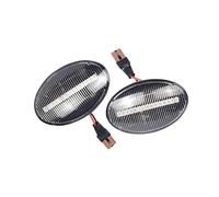 Genérico Indicadoras Luz Luces Giro 2 Luces Intermitentes Secuenciales LED Dinámicas Para Opel Para Corsa B/C Para Combo B/C Para Meriva A, Para Astra F Para Vita(Crystal White)