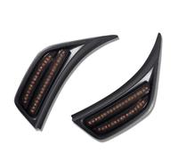Genérico Indicadoras Luz Luces Giro Luces Señalización Laterales Delanteras LED Ámbar Con Lente Ahumada Para Jeep Para Wrangler JL JLU Sport Para Rubicon Para Sahara 2018-2021