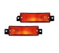 Genérico Indicadoras Luz Luces Giro Para Serie 3 E30 1987-1991 Luz Indicadora De Intermitente Del Parachoques Delantero, Antiniebla, Sin Bombilla 63131380965 63131380966(Yellow A,1pair)
