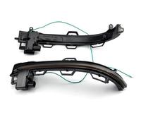 Genérico Indicadores de giro Para X3 G01 X4 G02 X5 G05 X6 G06 X7 G07 luz indicadora de señal de giro de espejo lateral LED dinámica secuencial(Blue Yellow)