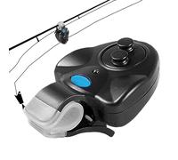 Genérico Indicatore di Morso per Canna da - allarme elettronico a LED Con avviso sonoro | Dispositivo portatil per pescatori Uomini Donne, attrezzatura Regalo Padre appassionati Sportiva fiume mar