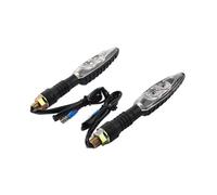 Generico Indicatori per moto 1 par de flechas para giro para luces señal motocicleta para 12V para lámpara señales Universal para Harley para Yamaha