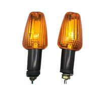 Generico Indicatori per moto 1 par de giros motocicleta para luz señal ABS, indicadores, lámpara intermitente para CB400 SuperFour 99-04 CB1000 CB1300 X4(Yellow Lens)