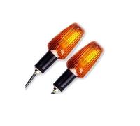 Generico Indicatori per moto 1 par de luces dirección, para giro en curvas para señales, luz indicadora delantera y trasera para CB400 1999-2004 CBR919 para Hornet900 CB1300(Naranja)