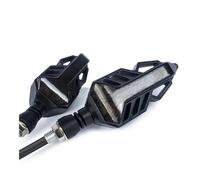Generico Indicatori per moto 2 uds. De para giro de motocicleta para señales, indicadores intermitentes flujo secuencial para, parada trasera para accesorios luz señal