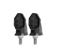 Generico Indicatori per moto 8mm 12V Universal para Mini motocicleta para giro para luz indicadora de señal intermitente ámbar flecha lámpara bombilla para Suzuki(2pcs)