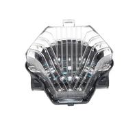 Generico Indicatori per moto Luz trasera de freno motocicleta con para giro para reemplazo señales para Yamaha YZF R3 R25 Y15ZR MT07 FZ07 LC150 rojo(Transparent)