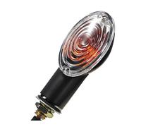 Generico Indicatori per moto Para Giro de motocicleta 12V 10W para indicadores señal lámpara luz intermitente ámbar para todos los modelos y años (delantero o trasero)