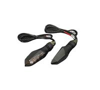 Generico Indicatori per moto Para Giro de motocicleta para luz señal, indicadores lámpara ámbar, intermitentes universales para(One pair)