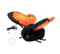 Generico Indoor Cat Auto Toy, Interactive Butterfly Pet Teaser Toy, Easy Mount Mental Physical Exercise Ţoy, For Small Medium Large Cats Living Room Balcony Use